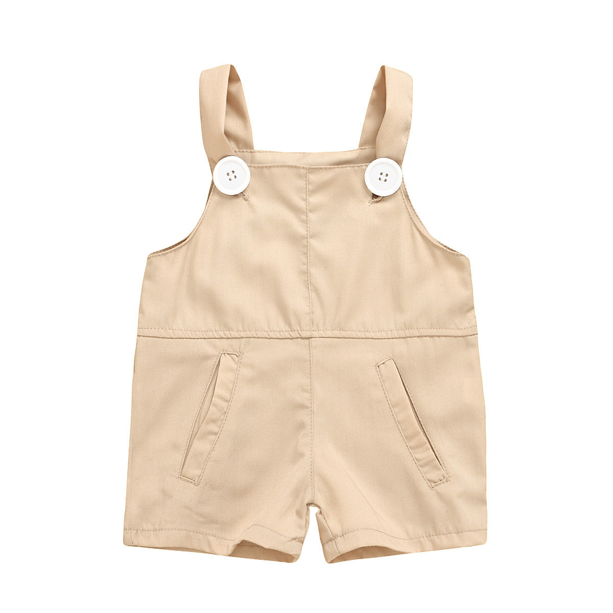 Solid-color panties with straps