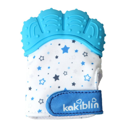 Baby Teether Gloves Molars Chews Infants Prevent Eating Fingers  Bite Soft Rubber Gloves Carton