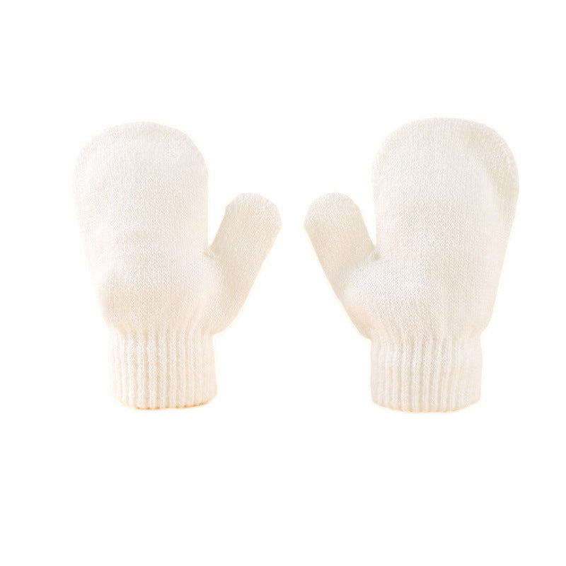 Children Hat Knitted Hat Gloves Suit