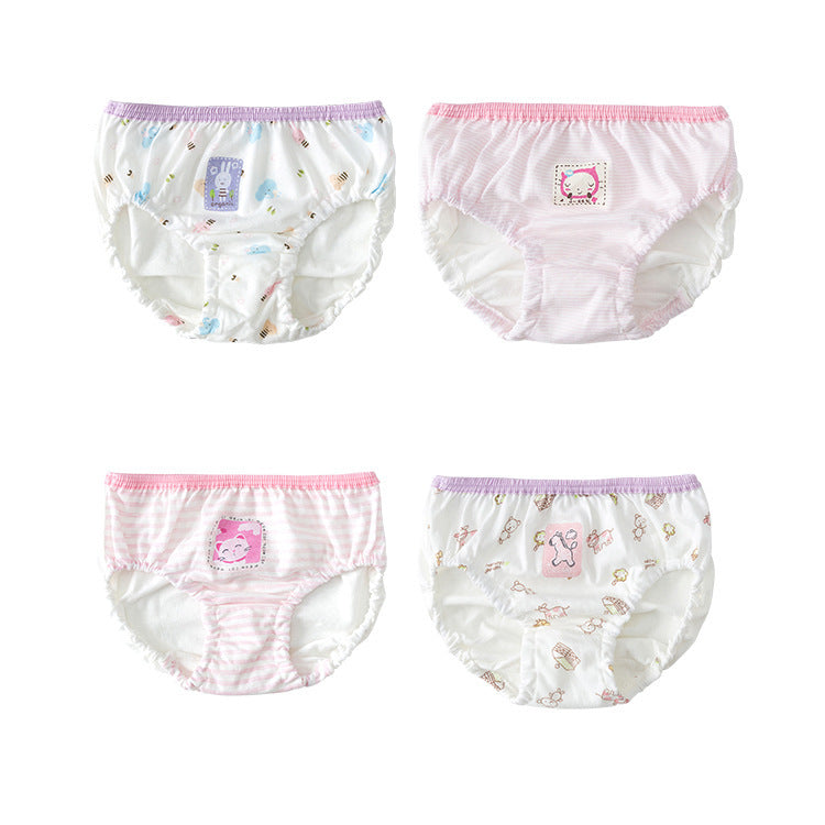 Infant children's cotton panties baby bread panties