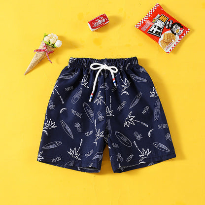 Shorts Beach Trunks Casual Loose Outer Wear Big Panties Cartoon Fashionable Fifth Pants