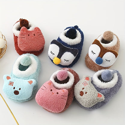 Girls Animal Cute Non-slip Socks