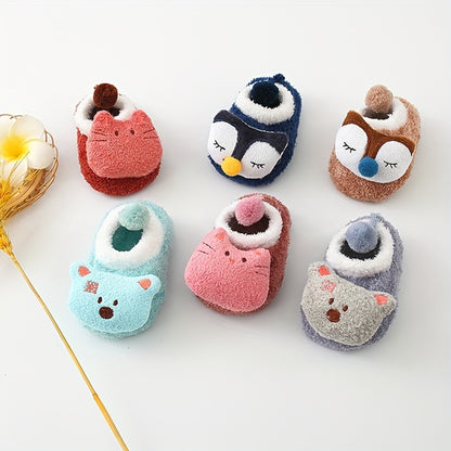 Girls Animal Cute Non-slip Socks