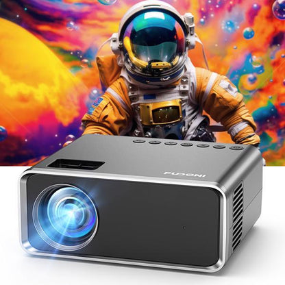 Projector With WiFi & Bluetooth, Upgraded 5G Portable Projector, Support 4K, Native 1080P, 12000 Lumens, Outdoor LED Movie Projector.
