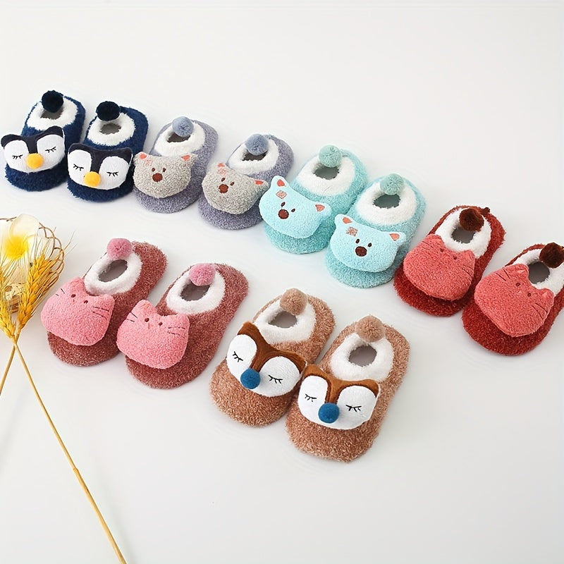 Girls Animal Cute Non-slip Socks