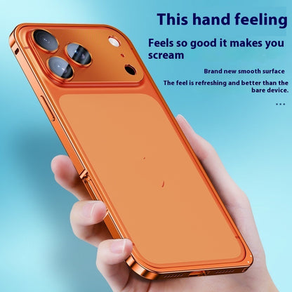 Applicable Metal Frame Phone Case Lens Protection