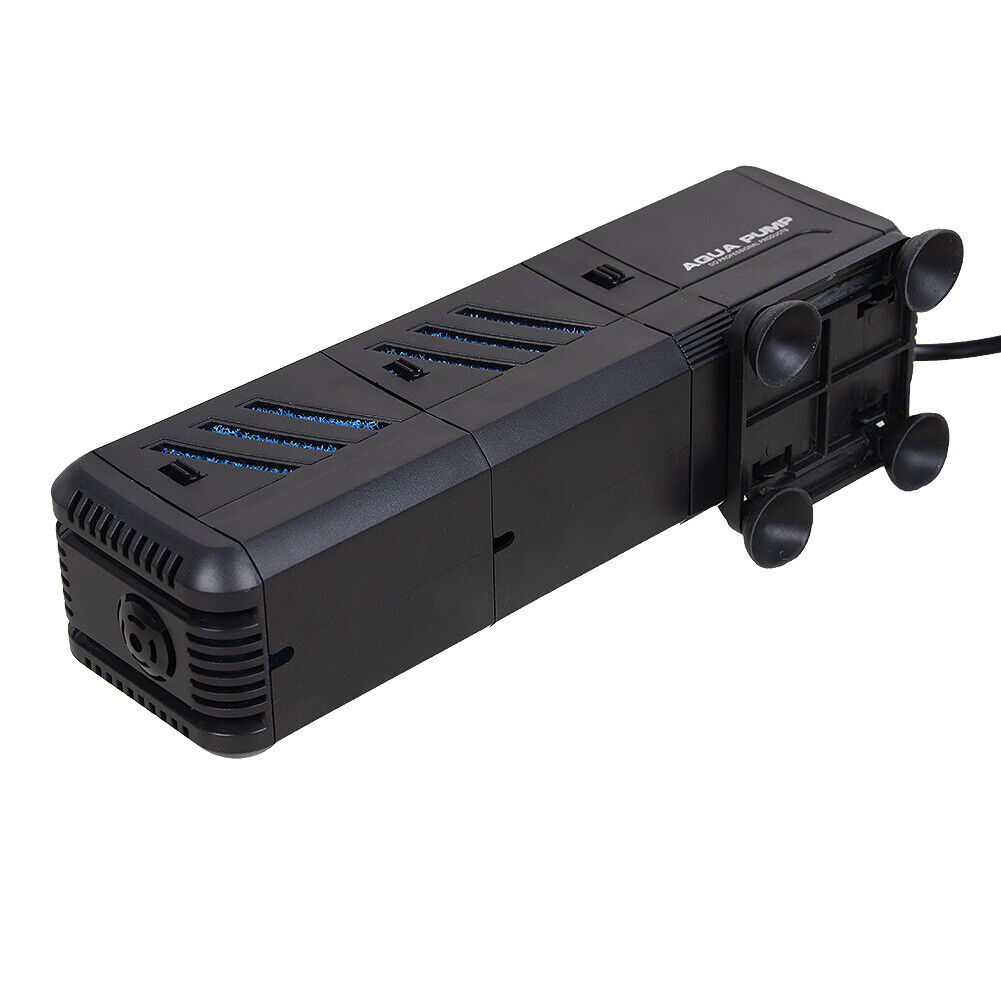 4 In 1 Aquarium Fish Tank Filter Water Internal Purifier Filter Oxygen Wave