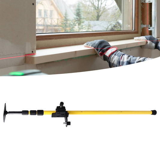2.8 Meter Laser Leveling Telescoping Pole Adjustable Mounting Pole For Rotary And Line Lasers