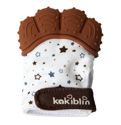 Baby Teether Gloves Molars Chews Infants Prevent Eating Fingers  Bite Soft Rubber Gloves Carton