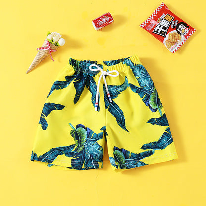 Shorts Beach Trunks Casual Loose Outer Wear Big Panties Cartoon Fashionable Fifth Pants