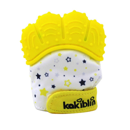 Baby Teether Gloves Molars Chews Infants Prevent Eating Fingers  Bite Soft Rubber Gloves Carton