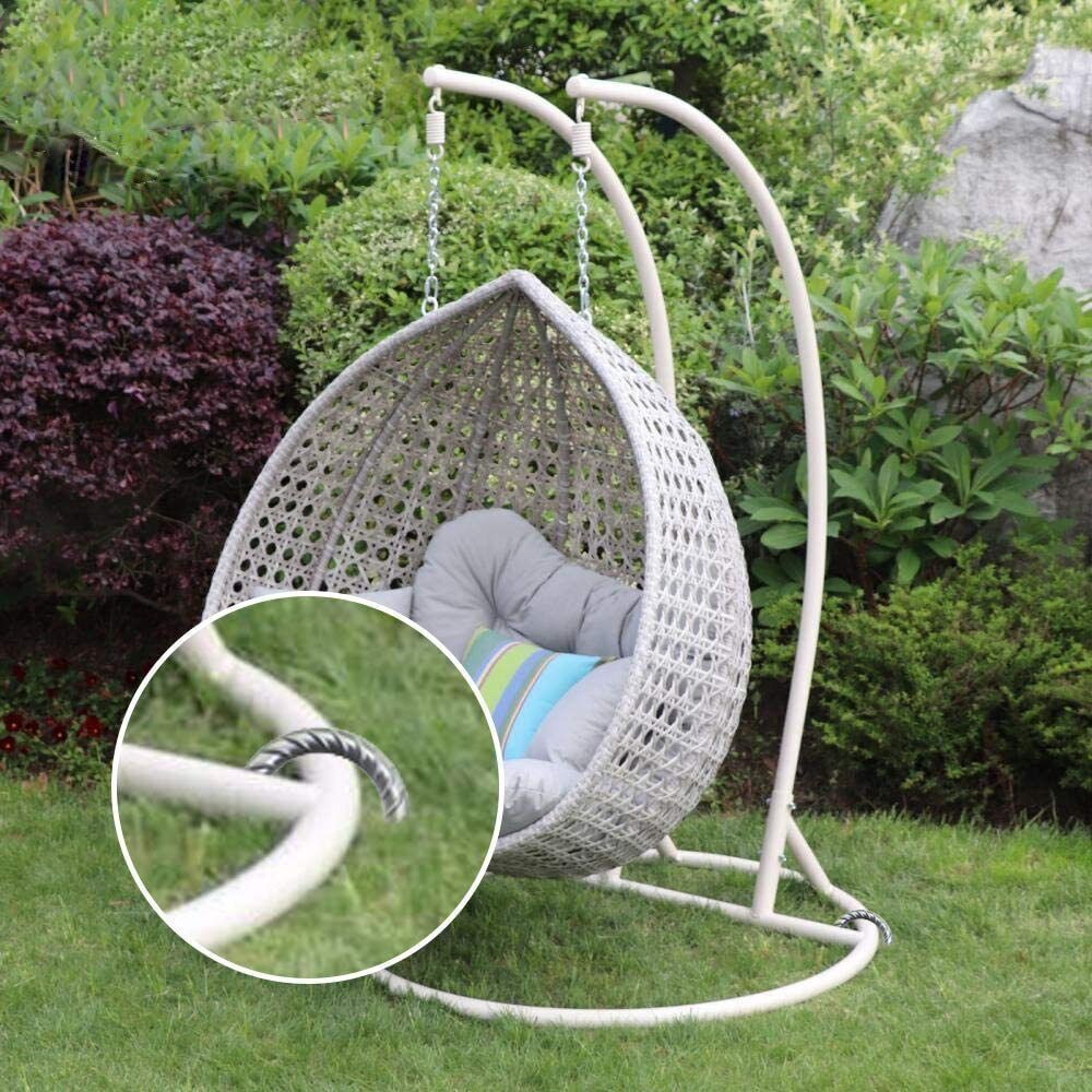 8PCS Heavy Duty Trampoline J-Shaped Metal Wind Stakes Pegs Tent Ground Anchor-