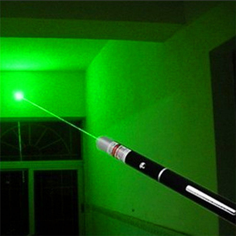 532nm Green Laser Pointer Pen Light Visible Single Beam AAA Lazer Torch 10PCS Mini Small Teaching Pen Light Pet Toys