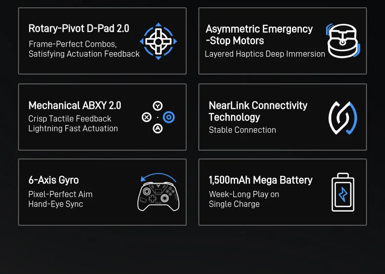 Original Flydigi APEX 5 Gaming Controller Wireless Gamepad Elite Force Feedback Trigger Support PC/NS/Mobile/TV Box