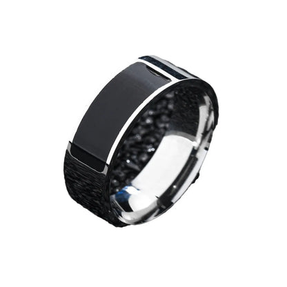 New Technology Source NFC Ring Black Technology Stainless Steel Jewelry NFC Smart Ring Wholesale