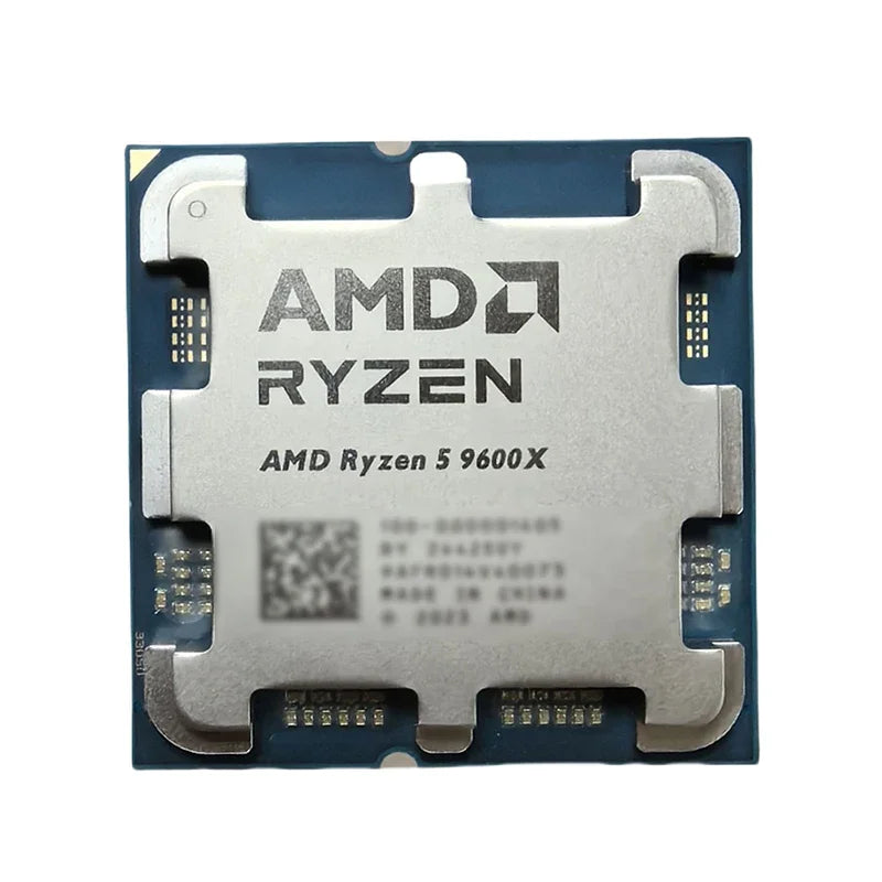 AMD Ryzen 5 9600X 100% AMD R5 9600X CPU Max Boost Up to 5.4GHz 6 Cores 12 Threads 32MB L3 Cache AM5 for B850 X870 Loose Pieces