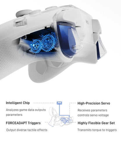 Original Flydigi APEX 5 Gaming Controller Wireless Gamepad Elite Force Feedback Trigger Support PC/NS/Mobile/TV Box
