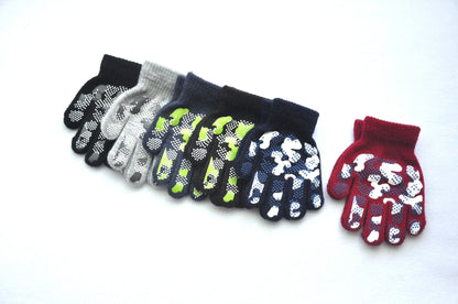 New Camouflage Anti Slip 3-6Y Children Winter Knitted Warm Gloves For Boys Girls Student Mittens Outdoor Cycling Skiing Gloves