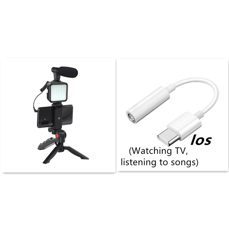 Equipment Microphone Stand Fill Light Meeting Recording Combination Set