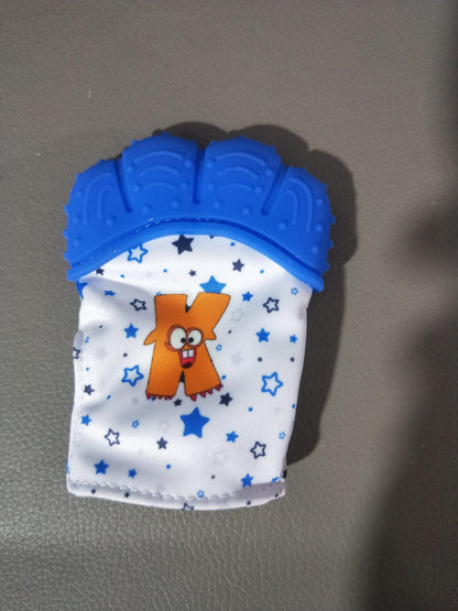 Baby Teether Gloves Molars Chews Infants Prevent Eating Fingers  Bite Soft Rubber Gloves Carton