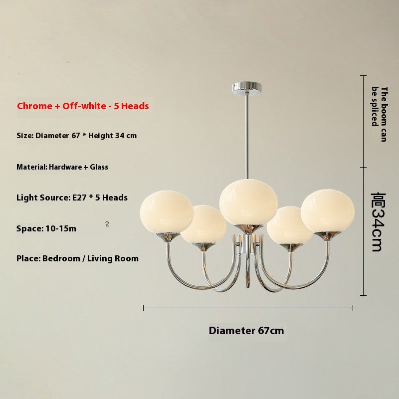 Retro Bedroom Chandelier Living Room Children's Room Lamps