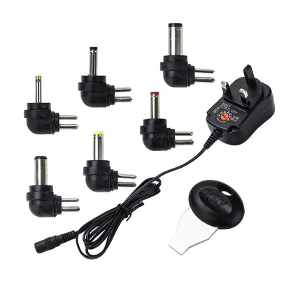 Universal 3-12V Adjustable Voltage Adaptor Charger USB AC DC Power Supply Adapte