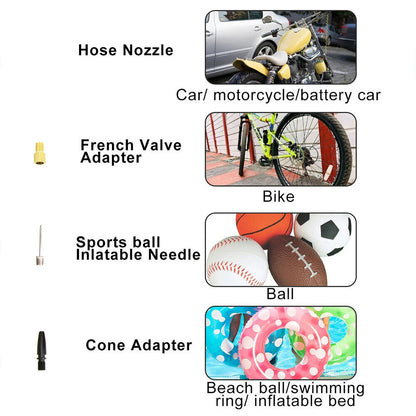 For 18V Cordless Inflator Body Only Car Digital Tyre Air Compressor