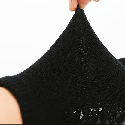 2 Pcs Plus 1 Pair Winter Beanie Set - Men's Warm Knitted Accessories - Snow Hat, Scarf, and Gloves Combo for Cold Weather