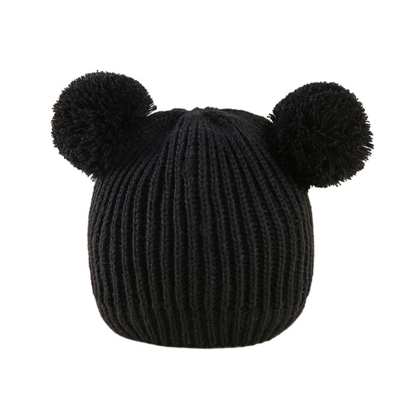 Children Hat Knitted Hat Gloves Suit