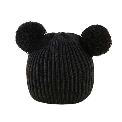 Children Hat Knitted Hat Gloves Suit